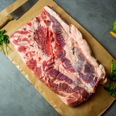 Свинина ребрышки мясные 900 г - купить в Пятилиповке